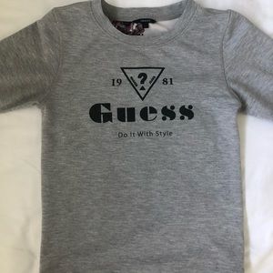 Girls guess sweatshirt